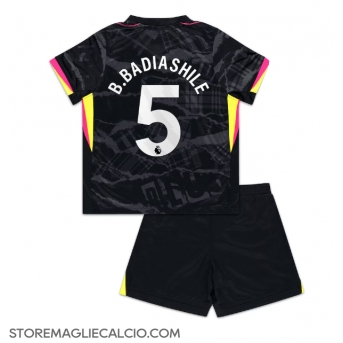 Chelsea Benoit Badiashile #5 Maglia Gara Terza Repliche 2024-25 Bambino